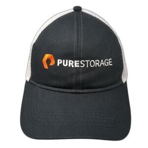 Pure Storage Snapback Trucker Hat Black One Size Adjustable 6 Panel Cap America